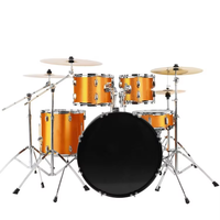 Batterie Acoustique Adulte Direct Usine Cinq Fûts Quatre Cymbales Pratique Professionnelle