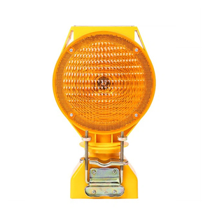 Vente directe d'usine, lampes à LED alimentées par batterie solaire, lampe de signalisation en forme de cône, lampe de sécurité routière, lampe de barricade - Product Image 1