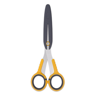 Stainless Steel Student Scissors 3.25in Straight Tip With Sleeve For Home Use - Product Image 4