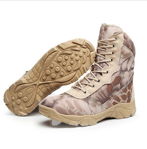 TSB103-<span class=keywords><strong>botas</strong></span> de trabajo de camuflaje para exteriores, <span class=keywords><strong>botas</strong></span> de combate táctico con patrón de pitón - Product Image 4