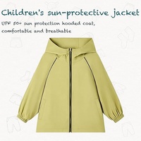 Veste de sport imperméable d'extérieur avec capuche, col montant et fermeture éclair double, logo frontal, coupe-vent
