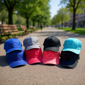 Angelina Baseball Cap 6-Panel Washed Cotton Embroidered Unisex Adult Casual <b>Hat</b> - Product Image 2