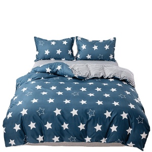 Parure de lit King Size en microfibre avec draps imprimés et <span class=keywords><strong>housse</strong></span> de <span class=keywords><strong>couette</strong></span> - Product Image 1