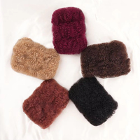 Cheveux humains indiens bruts Remy pré-étirés Afro Kinky en vrac pour tresses torsadées au crochet