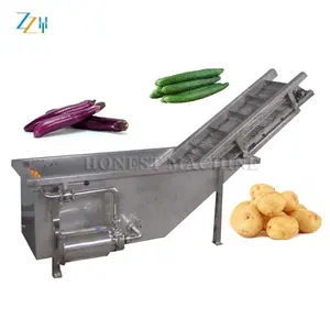 Industrial Carrot Washing Machine Potato / Washing Machine For Vegetable / Vegetable Washing Machine Industrial