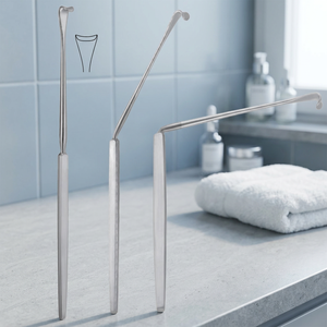 Ensemble d'instruments chirurgicaux Dura Hook Retractor pour la chirurgie générale, certifié CE, manuel, classe I, instruments personnalisés - Product Image 3