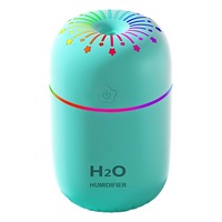 Diffuseur d'huiles essentielles portable mini pour voiture et maison, humidificateur à brume froide avec impulsion, anti-fumée, anti-poussière, USB