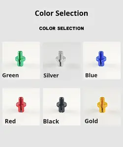 Câble d'embrayage pour moto, véhicule électrique, véhicule tout-terrain, vis de réglage en alliage d'aluminium coloré M8 M10 - Product Image 6