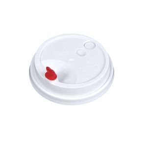 <span class=keywords><strong>Tapa</strong></span> de Plástico PP Universal Desechable Personalizada para Vasos de Café <span class=keywords><strong>con</strong></span> Tapón Antiderrames - Product Image 1