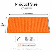 Support de téléphone portable en silicone flexible, support de tablette pliable pour bureau, support mobile portable antidérapant pour les voyages, le bureau et la maison