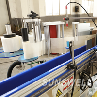 Machine d'étiquetage numérique électrique de type rotatif sensible à la pression pour ligne de production alimentaire et de boissons