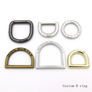 Anneau en <span class=keywords><strong>D</strong></span> en argent personnalisé avec <span class=keywords><strong>texte</strong></span> gravé pour sacs à main de luxe - Product Image 5