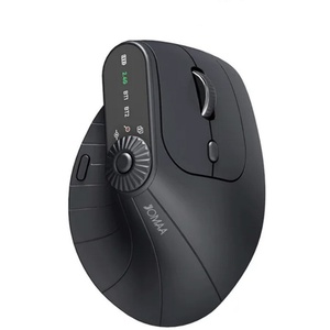 Ratón Inalámbrico Vertical para Juegos, Modo Dual <span class=keywords><strong>Bluetooth</strong></span> RGB, Ergonómico, Recargable, Silencioso, para Computadora Portátil y de Escritorio - Product Image 1