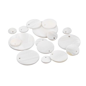 Perles de coquillage rondes pour la fabrication de bijoux, procédé de goutte à goutte, origine Yiwu AC0550 - Product Image 5