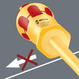 WERA-Tournevis Pozidriv isolé VDE 05051613001-TOURNEVIS ISOLÉS EAN 4013288222251 1000V - Product Image 4