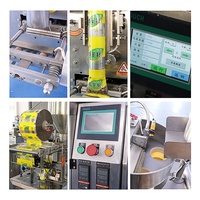 Bevroren Frieten Roll Film Verticale Flow Type Kleine Auto Wegen Zakje Vullen Verpakking Pinda Machine Voor Kristalsuiker