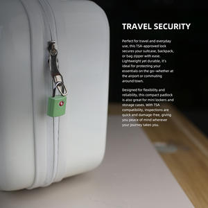 कस्टम रंगीन सुरक्षित धातु यात्रा <span class=keywords><strong>tsa</strong></span> कुंजी लॉक का उपयोग करके टिकाऊ - Product Image 3