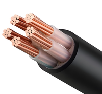 Kupfer-Stromkabel PVC-Isoliert 5-adrig 70mm 0,6 KV YJV Modell für Gebäude