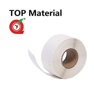 Rollo de etiquetas Adhesivo en blanco Papel térmico directo US Dymo Compatible 30333 Etiqueta de precio Etiqueta de código de barras 12,5mm * 25mm 1/2x1 ''1000 uds/rollo - Product Image 2
