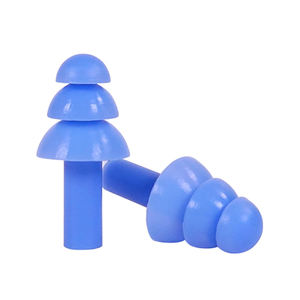 Boucles d'oreilles professionnelles, pièces, avec moule étanche, pour natation, <span class=keywords><strong>bouchons</strong></span> d'oreille en Silicone, avec étui en Aluminium - Product Image 1