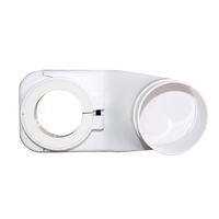 Collecteur de poussière et housse de protection anti-poussière pour broche de machine de gravure CNC 70/75/80/85/90/100mm