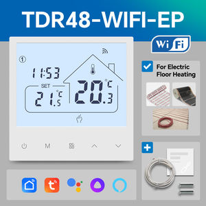 Thermostat <span class=keywords><strong>de</strong></span> chauffage au sol électrique 16A avec grand écran LCD et fonction <span class=keywords><strong>de</strong></span> verrouillage par clé pour contrôler le <span class=keywords><strong>film</strong></span> chauffant - Product Image 1