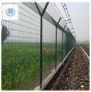 รั้วลวดตาข่ายลวดหนามลวด3D สูง2.5เมตร | รั้วสนามเคลือบพีวีซีขนาด50x200มม. มีจำหน่ายโดยตรง - Product Image 1