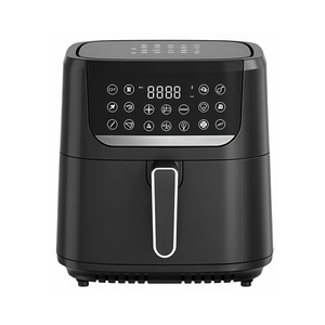 Freidora de Aire Eléctrica de 1750W y <span class=keywords><strong>9L</strong></span> con Pantalla Digital, Temporizador de 0-60 Minutos, 200 ° Olla y Rejilla Antiadherentes para Temperaturas de 360°C °   Circulación de Aire Caliente - Product Image 1