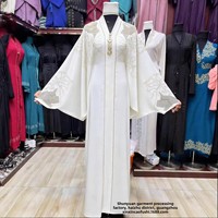 Robe longue d'été pour femmes grandes tailles, style ethnique, tissu extensible quadridirectionnel, motif géométrique