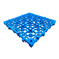 Schnell zu Verlegende PP-Interlocking-Drainage-Bodenroste Rutschfeste Wasserdichte Hochfeste Modulare Fliesen für Autowaschanlagen und Arbeitsbereiche
