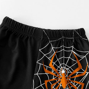 <span class=keywords><strong>Ensemble</strong></span> de vêtements d'été pour garçons, T-shirt à manches courtes + short en coton, imprimé <span class=keywords><strong>Spider</strong></span>-<span class=keywords><strong>Man</strong></span> orange et noir, deux pièces, décontracté - Product Image 6
