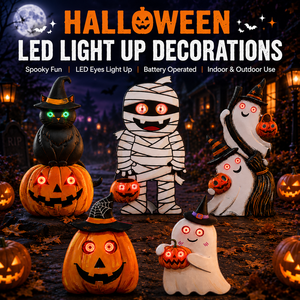 BSCI-zertifizierte Fabrik: Neue LED-Halloween-Deko – Geister-<span class=keywords><strong>Monster</strong></span>-Hofschild für Halloween-Dekorationen im Außenbereich und Rasenflächen - Product Image 1