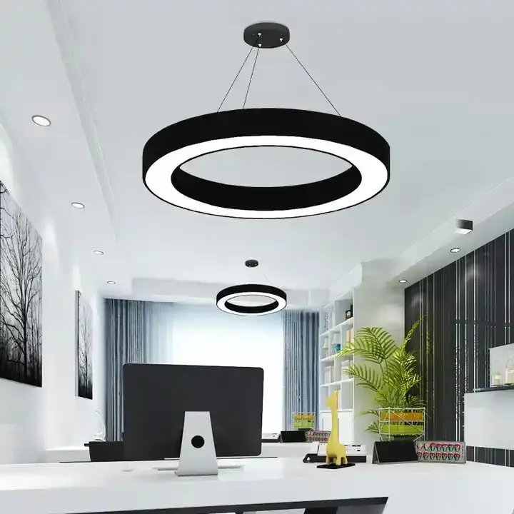 โคมไฟเพดาน LED สำหรับสำนักงานและสำนักงานที่ทันสมัยโคมไฟเพดาน LED