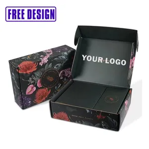 Free wholesale luxury Gift PERFUME Slim Paper Box Jewelry Packing Box