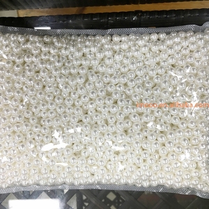 Fabrika fiyat 0.5 bag torba ABS yuvarlak boncuk ile/olmadan delik seçeneği için dikiş zanaat dekorasyon DIY aksesuar konfeksiyon inciler boncuk - Product Image 2
