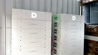 Sistema de almacenamiento de energía solar Dyness Stack100 de alto voltaje 51.2v, apilable, de 30kw 40kw, con batería de iones de litio LifePO4.