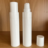 Bouteille cosmétique en plastique sans air, populaire ces derniers jours pour les cosmétiques 30ml 50ml 100ml réutilisable ne pas vider après utilisation