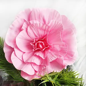 YOPIN-1525 Artificial Giant PE Flower Peony Foam Flowers For Wedding Decoration