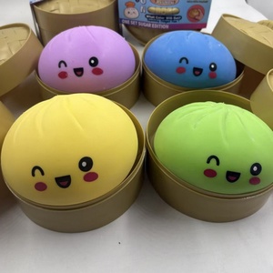 ตุ๊กตาบีบมอลโทสแบบนุ่ม รูปทรงเกี๊ยว ของเล่นบีบมีกลิตเตอร์ นุ่ม ยืดหยุ่น ของเล่นเสริมสมาธิ ของเล่นคลายเครียด - Product Image 4