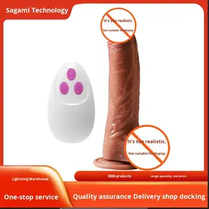 Sıvı Simülasyonlu Penis Teleskopik Dil Yalama Kadınlar İçin Kablosuz Silikon Akıllı Isıtmalı Yapay Penis Yetişkin Ürünleri - Product Image 3