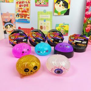 Venta al por mayor de Juguetes Squishy de Halloween con forma de Dumpling, Caja Sorpresa Misteriosa de Squishies de Halloween - Product Image 6