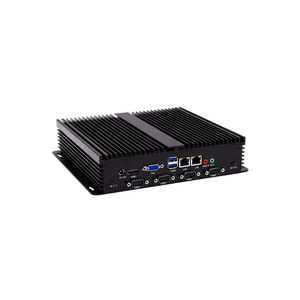 Mini PC con CPU Intel Core I5, 2 LAN, <span class=keywords><strong>6</strong></span> <span class=keywords><strong>COM</strong></span> RS232, Doble LAN, Doble Pantalla, X86, Sin Ventilador, Computadora de Escritorio Industrial Integrada - Product Image 2