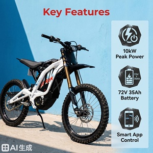 2026 Surron LBX Dirt Bike <b>72V</b> 35Ah <b>Battery</b> 2.15H Fast Charge for Daily Use 1. Increased Power Improved Accelerationperformance 0 - Product Image 5