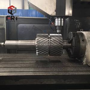 เครื่องกัดซีเอ็นซีขนาดใหญ่สำหรับงานแปรรูปอุปกรณ์ที่ไม่ได้มาตรฐาน พร้อมเพลาเกียร์แบบเฮอร์ริงโบน เครื่องกัดแบบแกนทรี่สั่งทำพิเศษ - Product Image 4