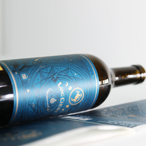 Etiqueta Adhesiva de Papel con Textura Personalizada, Estampado en Dorado con Vinilo Ecológico de Lujo, Rollo de Etiquetas <span class=keywords><strong>para</strong></span> Botellas de <span class=keywords><strong>Vino</strong></span>, Frascos de Velas y Frutas - Product Image 2