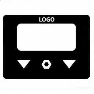 Factory Custom Shape Waterproof Durable Black Acrylic Panel for Electrical Appliance Electronics Device - Product Image 1