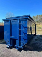 Nouveau bac à déchets de 20 yards de type baignoire pour le recyclage des déchets, conteneurs roll-off à vendre