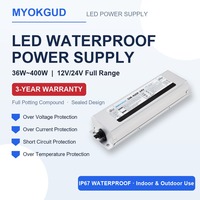 Alimentation LED étanche IP67 150W 12V à découpage AC-DC pour usage extérieur
