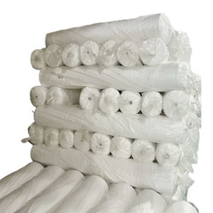 Tissu embryon sans poussière tricoté en chaîne 100% polyester 1009 fibre de matière première pour le nettoyage - Product Image 1