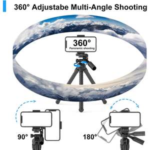 Monopié Flexible Ajustable con Control Remoto Inalámbrico y Soporte Universal para Teléfono, Ideal para Uso en Exteriores - Product Image 4